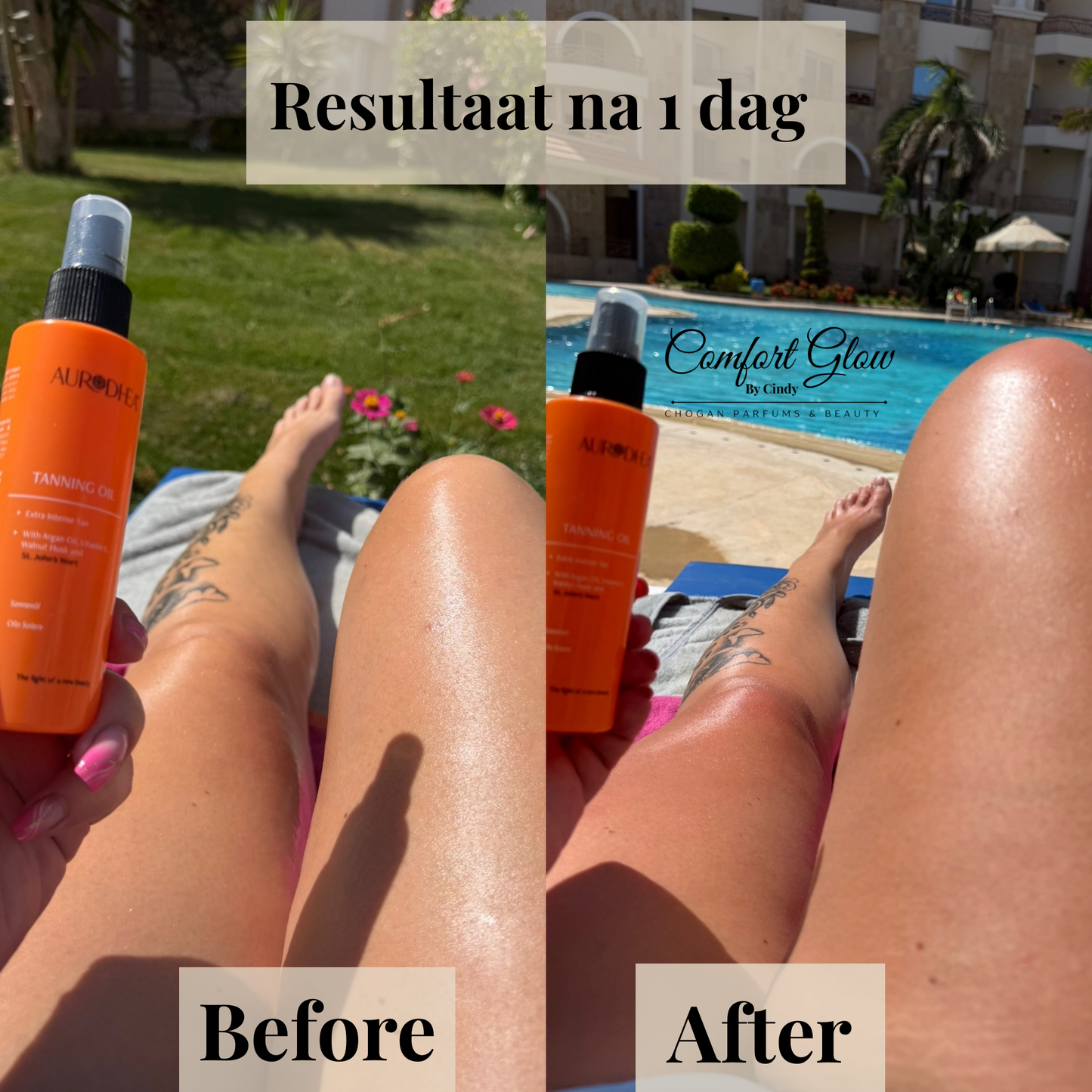 Aurodhea Tanning Oil met Walnootschil en Sint-Janskruid | 150 ml
