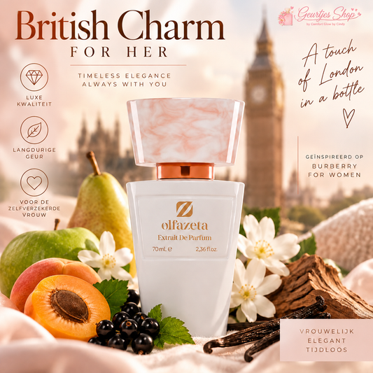 British Charm For Her No. 159 – Damesparfum | Geïnspireerd op Burberry For Women
