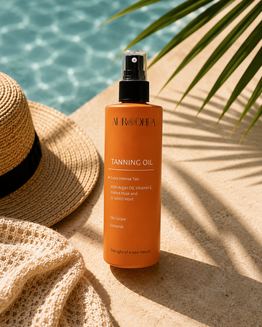 Aurodhea Tanning Oil met Walnootschil en Sint-Janskruid | 150 ml