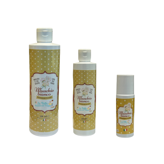 La Bella Lavanderina Wasparfum Muschio Bianco | 30 ml - 250 ml - 500 ml